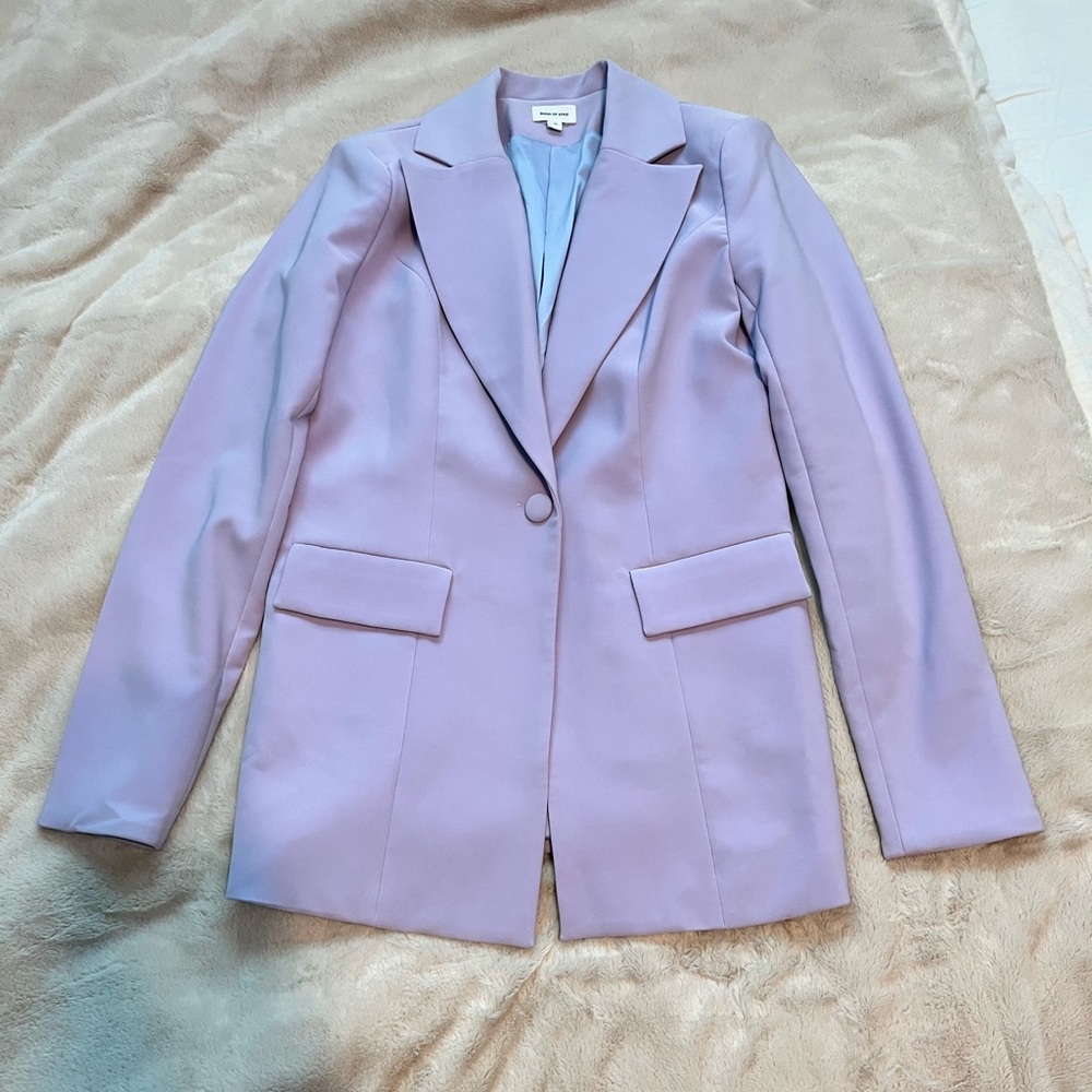 Song of Style Dakota Blazer in Lilac Size XS